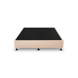 Natural bed base on a white background
