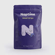 Naptime nasal strips packaging on a white background
