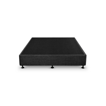 Graphite bed base on a white background