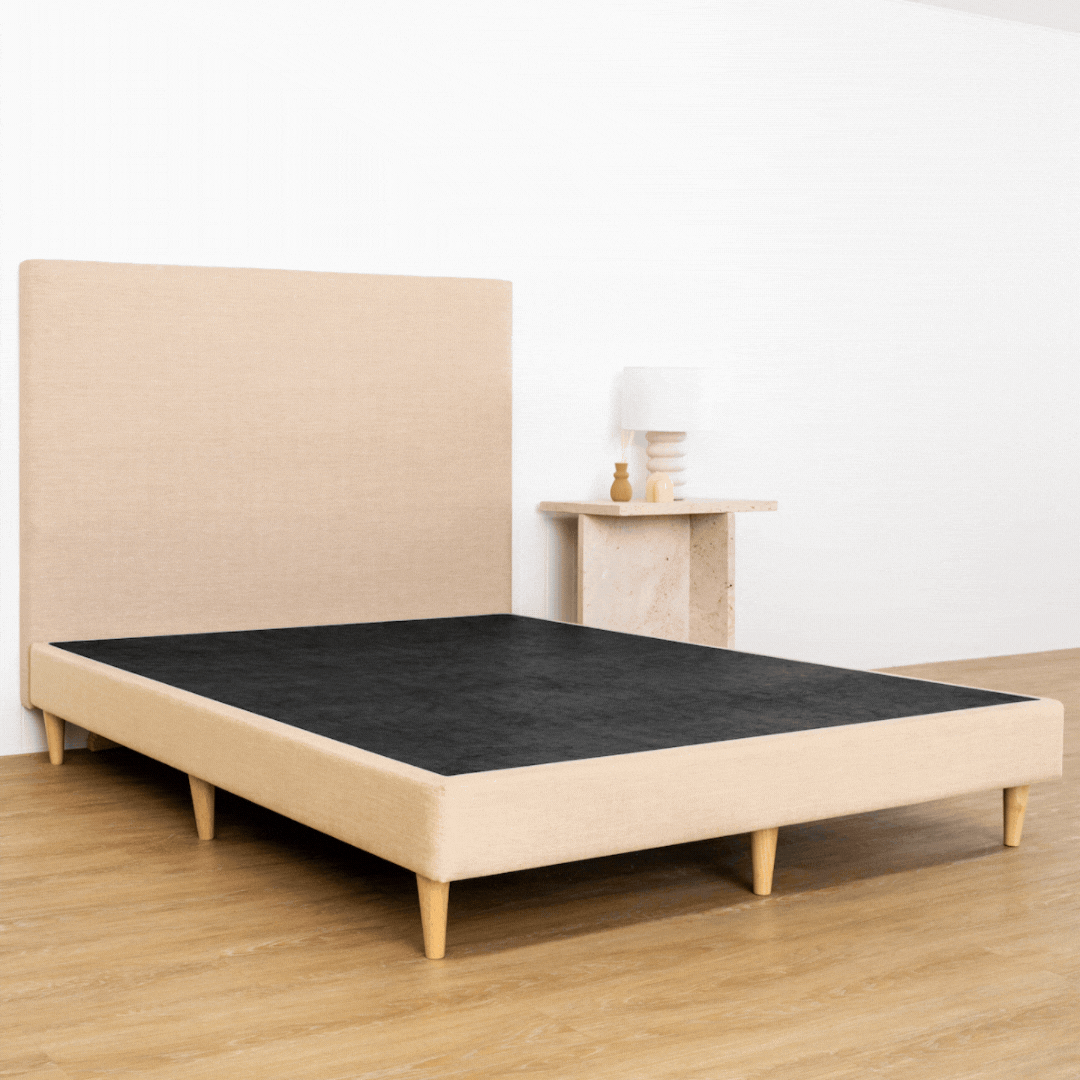 Style and support in one bed base.