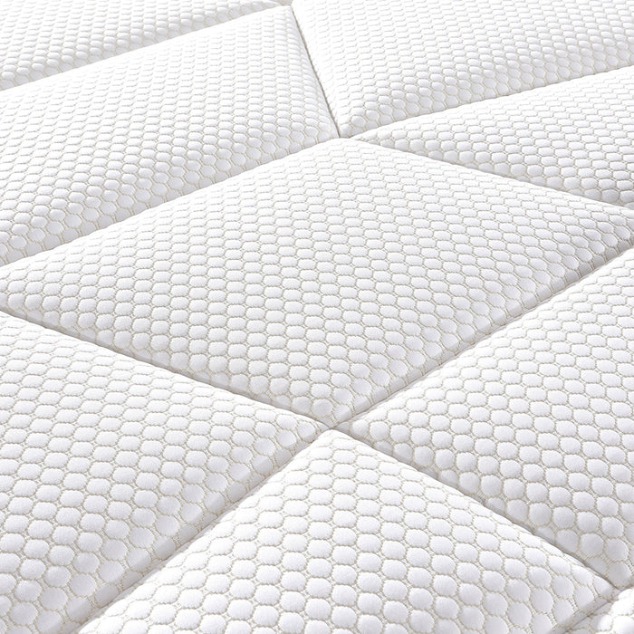 Close up of top of Odyssey mattress 